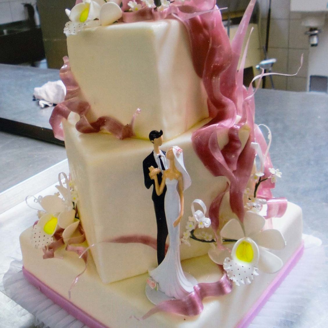Schlickys Cafe und Konditorei Esens Hochzeitstorte